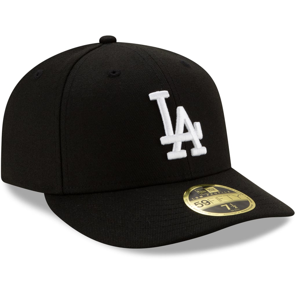 Los Angeles Dodgers New Era Team Low Profile 59FIFTY Fitted Hat - Black