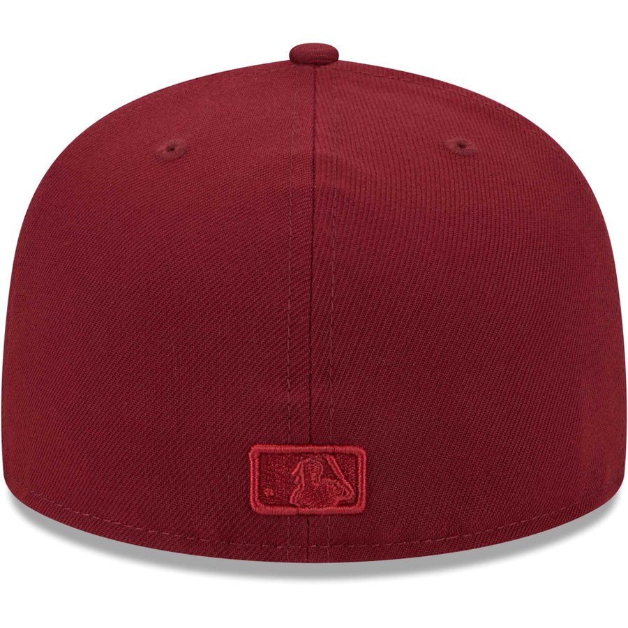 Men's Los Angeles Dodgers New Era Cardinal Color Pack 59FIFTY Fitted Hat