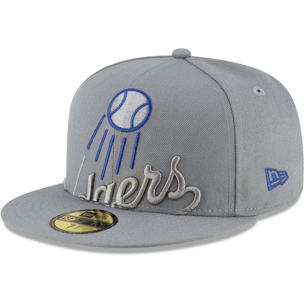 Los Angeles Dodgers New Era Alternate Logo Elements 59FIFTY Fitted Hat - Gray