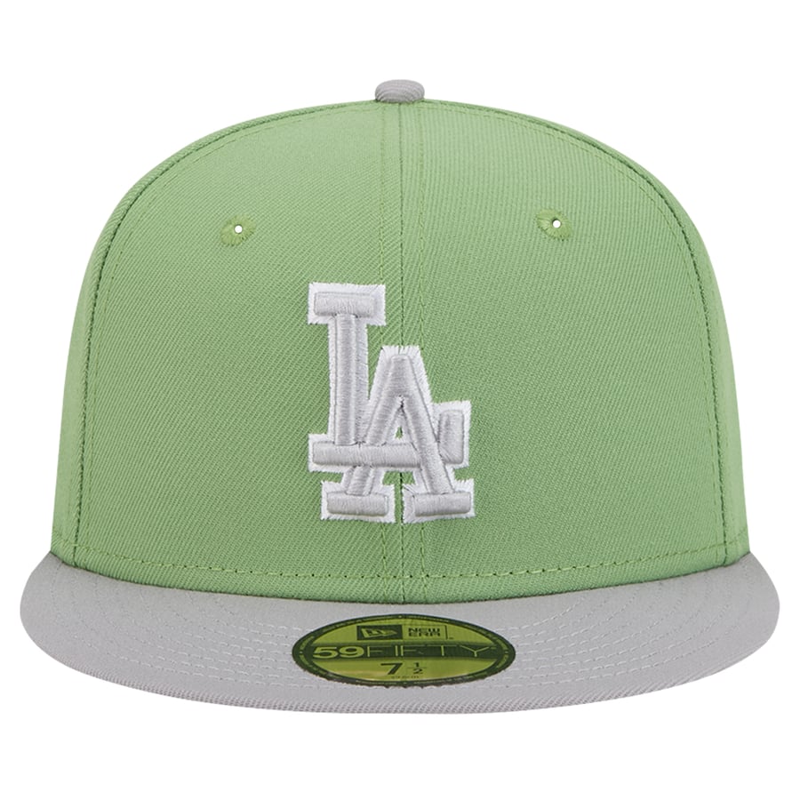 Men's Los Angeles Dodgers New Era Green/Gray Two-Tone Color Pack ...