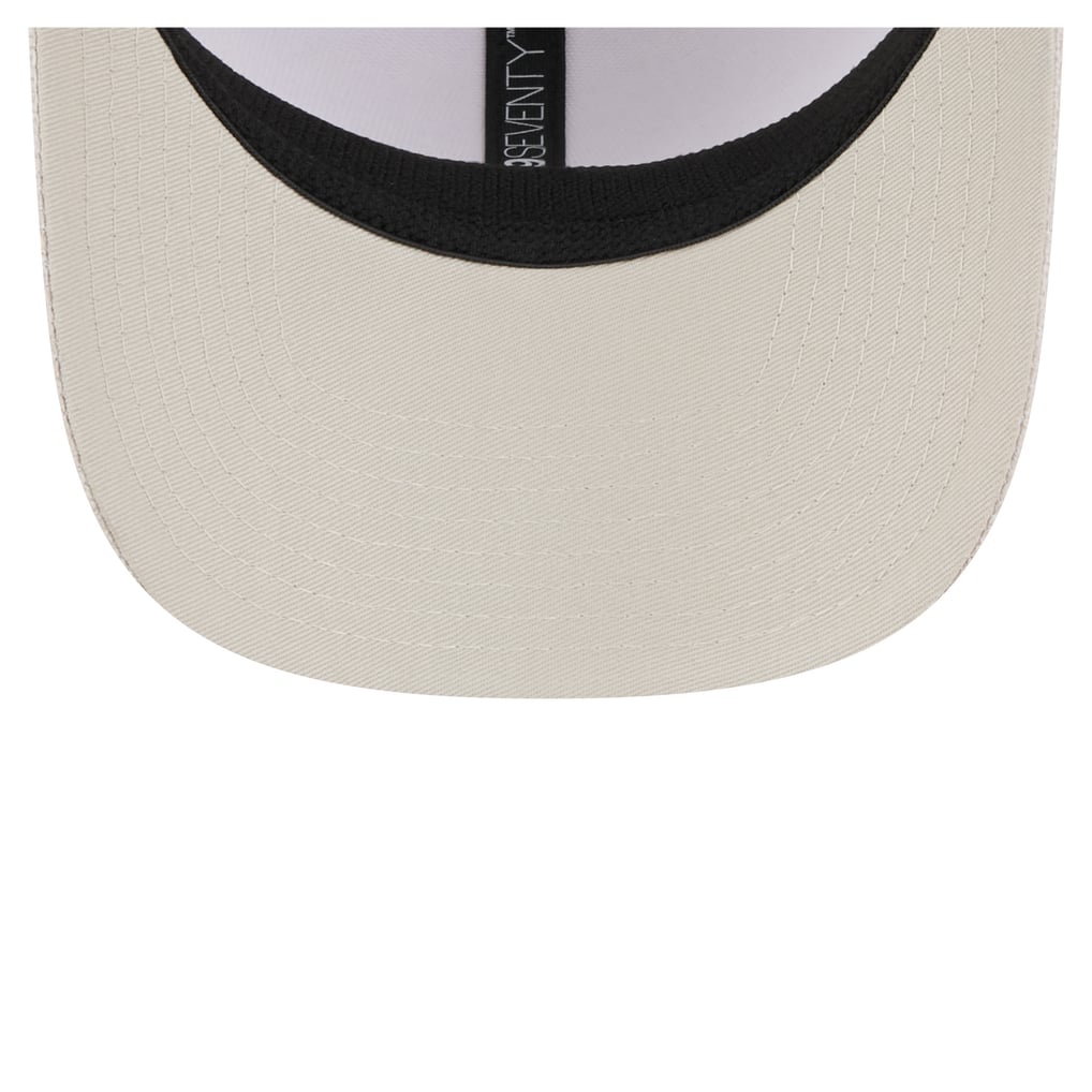 Casquette New Era 9FORTY Los Angeles Dodgers - Beige Clair - Taille Réglable Snapback