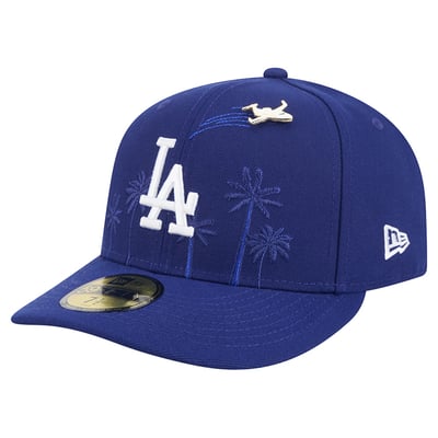Los Angeles Dodgers New Era City Icon Pin 59FIFTY Fitted Hat - Royal