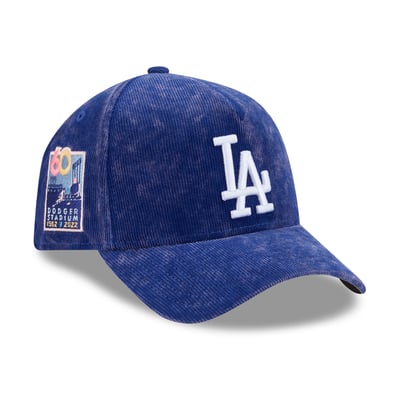 Los Angeles Dodgers New Era Corduroy A-Frame 59FORTY Fitted Hat - Royal