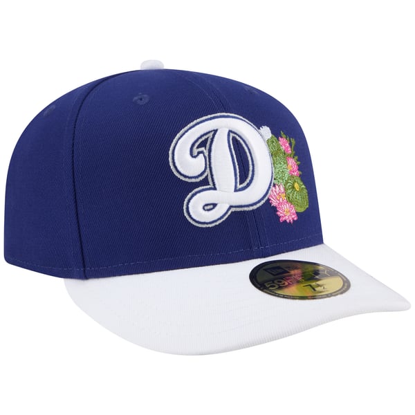 Casquette Baseball Los Angeles - Couleurs Jaune Et Violet Tropical, Taille Unique, Neuve Avec Étiquette