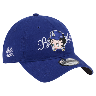 Los Angeles Dodgers New Era x Bella Doña Betty Boop 9TWENTY Adjustable Hat - Royal
