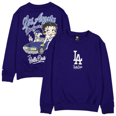 Los Angeles Dodgers New Era x Bella Doña Betty Boop Car Sweatshirt - Royal
