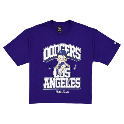 Los Angeles Dodgers New Era x Bella Doña Betty Boop T-Shirt - Royal