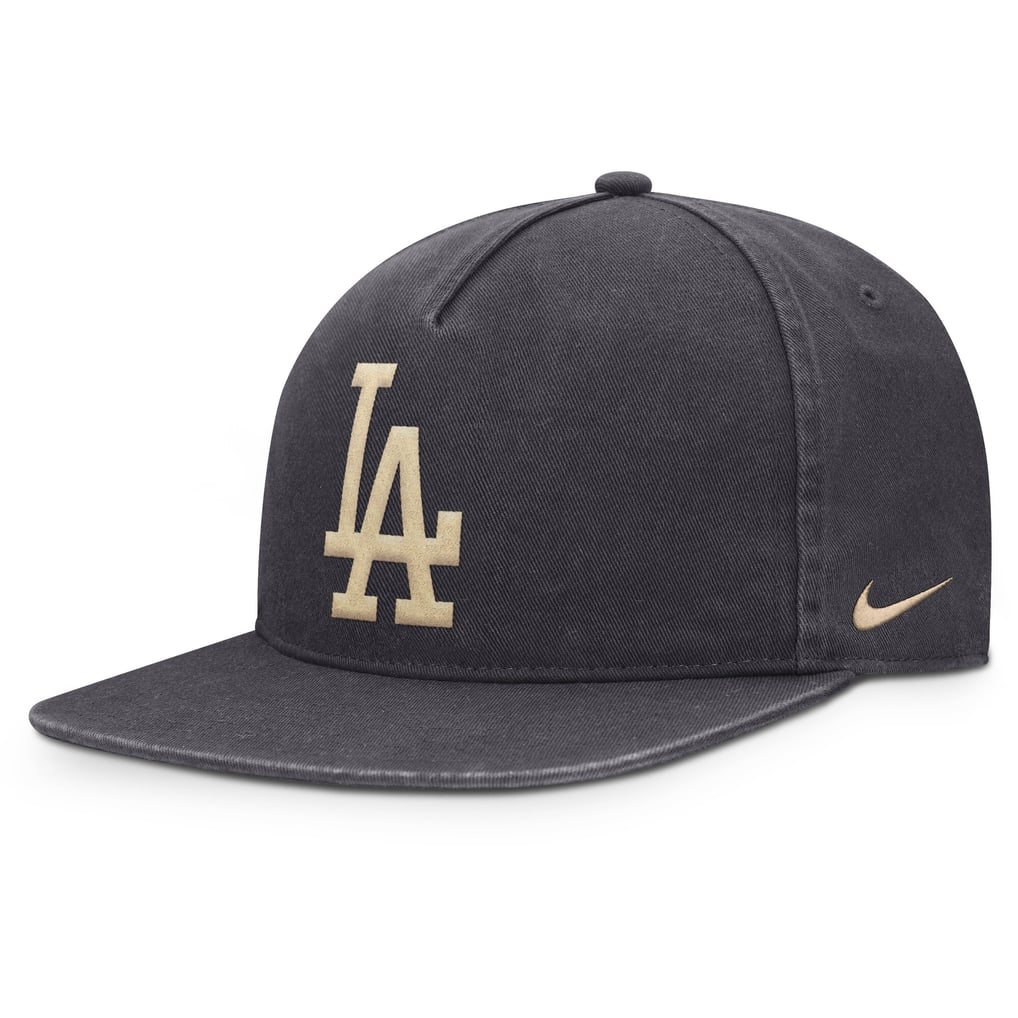 Los Angeles Dodgers Nike Monotone Pro Adjustable Hat - Anthracite