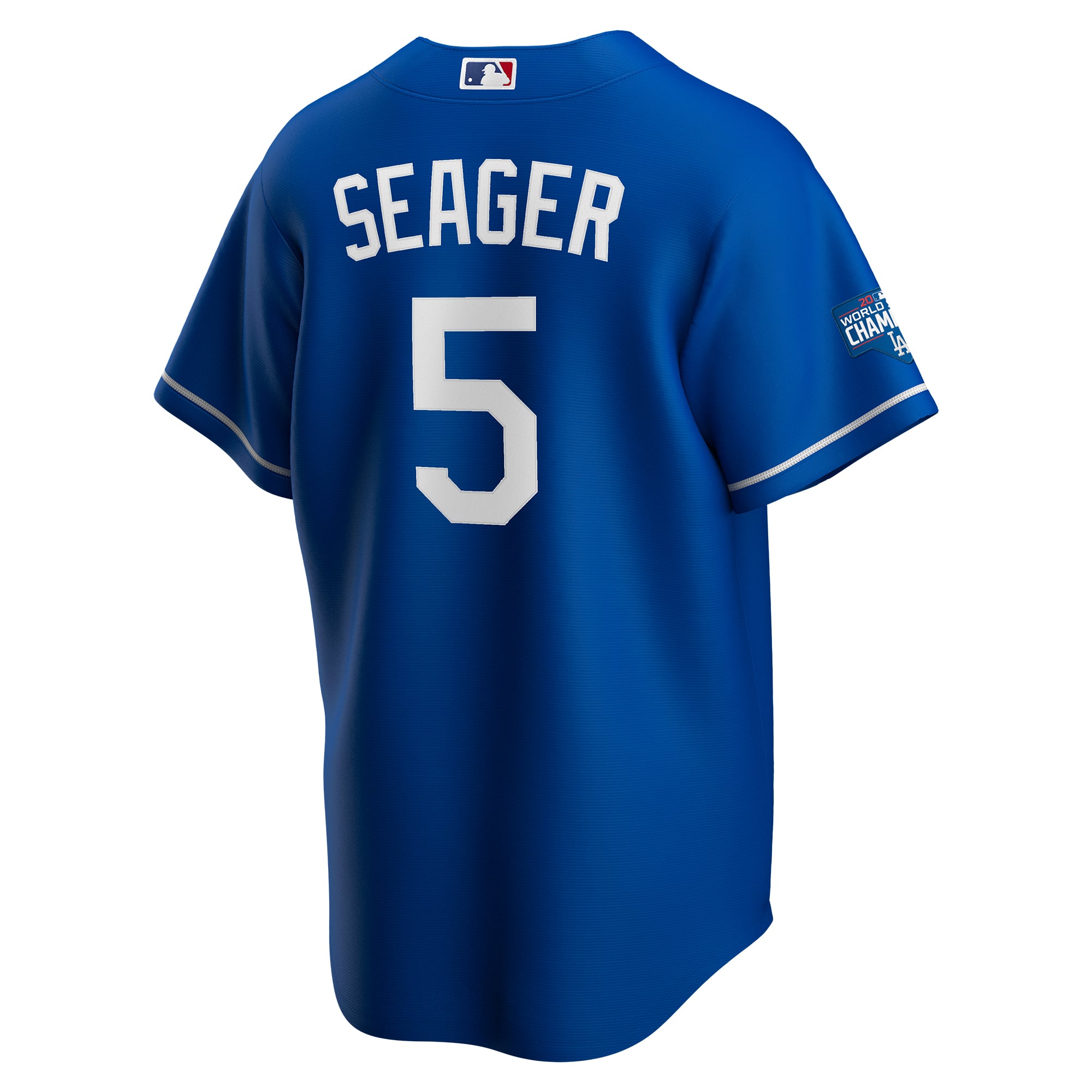 Men's Los Angeles Dodgers Corey Seager Nike Royal 2020 World