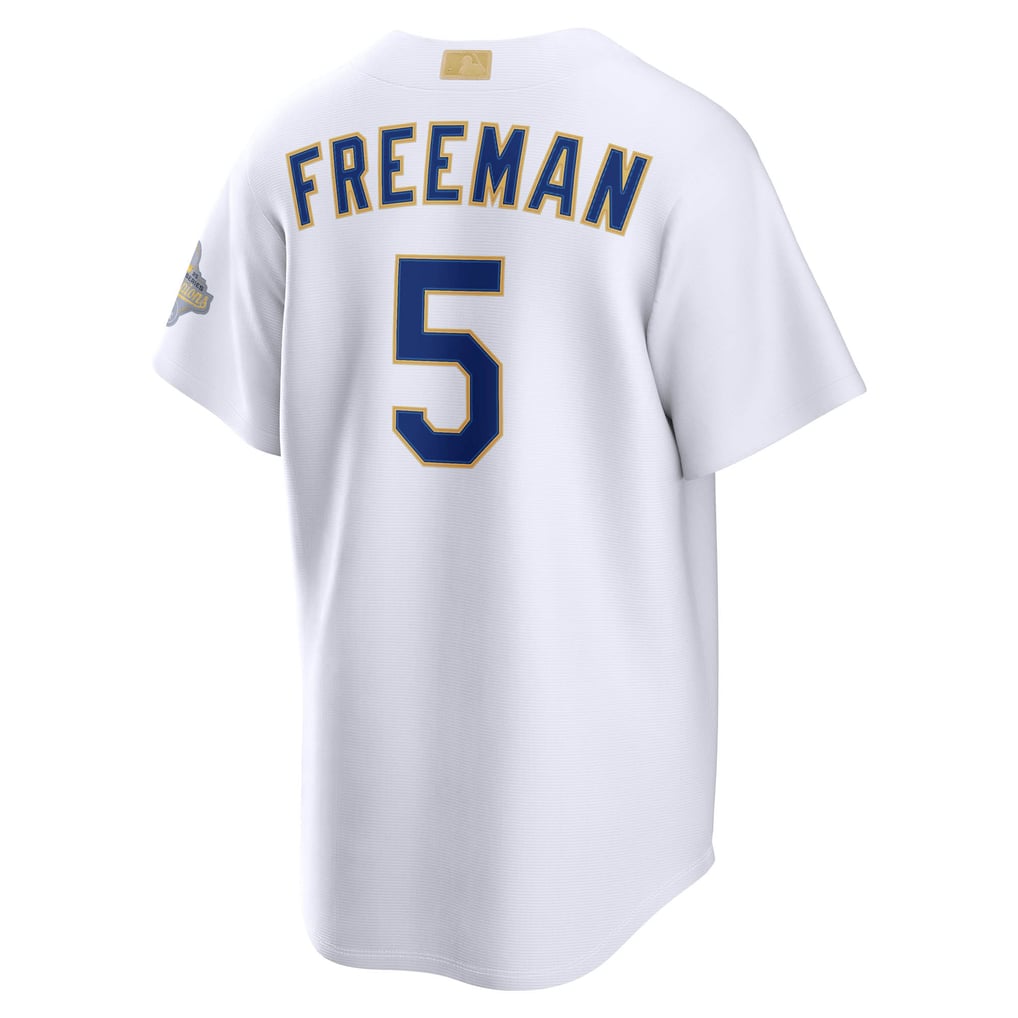 Men's Los Angeles Dodgers Freddie Freeman Nike White 2026 Gold ...