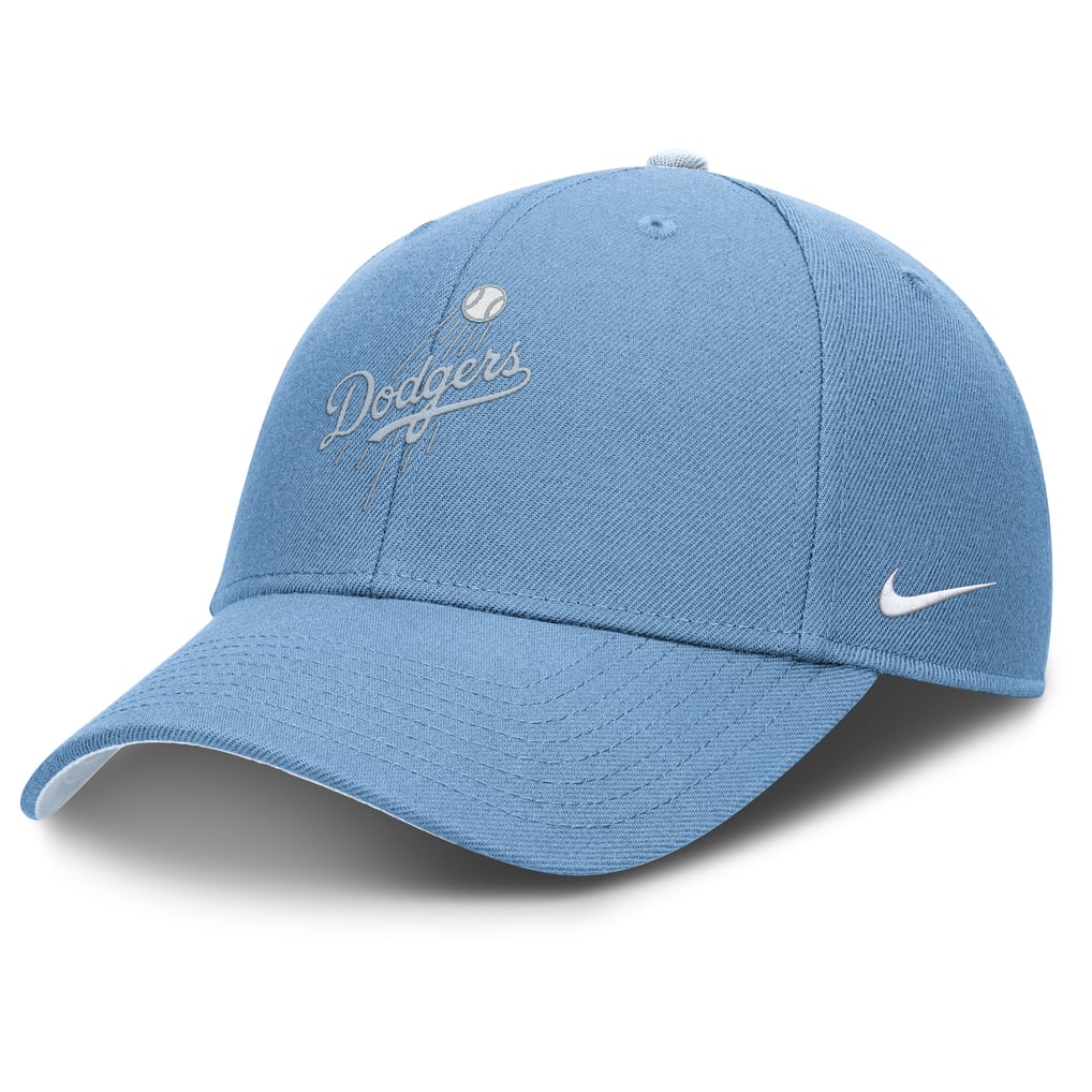 Los Angeles Dodgers Nike Rise Dri-Fit Adjustable Hat - Light Blue