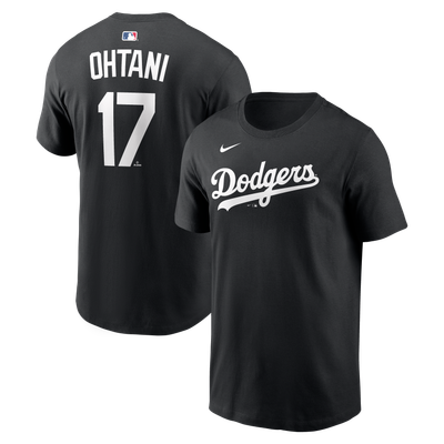 Shohei Ohtani Los Angeles Dodgers Nike Home Name & Number T-Shirt - Black