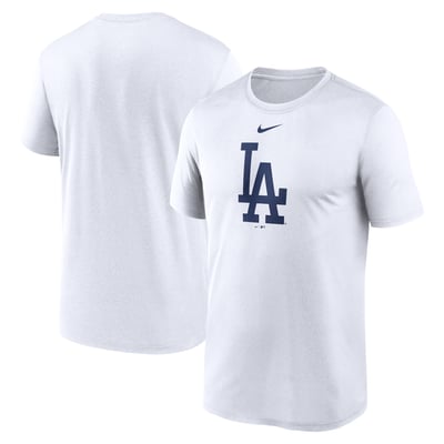  Los Angeles Dodgers Nike Legend Fuse Large Logo Dri-FIT T-Shirt - White