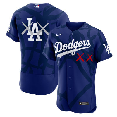 Los Angeles Dodgers Nike x KAWS Authentic Jersey - Royal