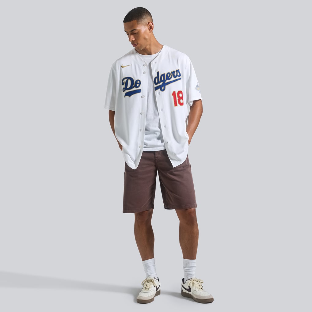 Men's Los Angeles Dodgers Yoshinobu Yamamoto Nike White 2026 Gold ...