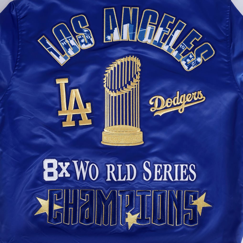 Los Angeles Dodgers Pro Standard 2024 World Series Champions Rib 