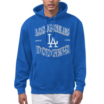 Los Angeles Dodgers Starter Take Me Out Fleece Hoodie - Royal