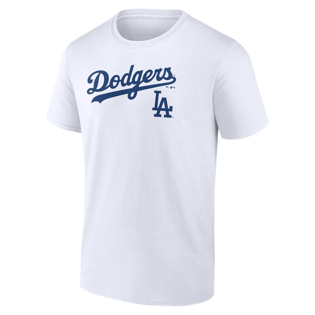 Los Angeles Dodgers Team Lockup T-Shirt - White