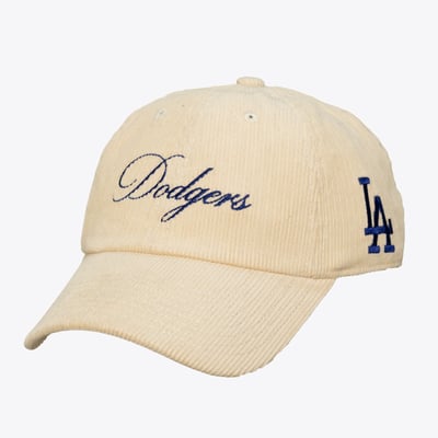  Los Angeles Dodgers Mitchell & Ness Heritage Hues Strapback Hat - Cream