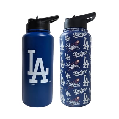 Los Angeles Dodgers Pegasus Game Day Duo 41oz. Stainless Steel Water Bottle Set