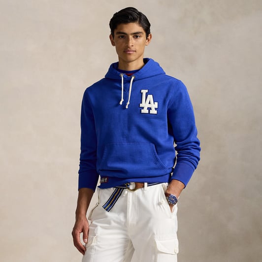 Dodgers Polo Ralph Lauren Fleece Hoodie - Royal