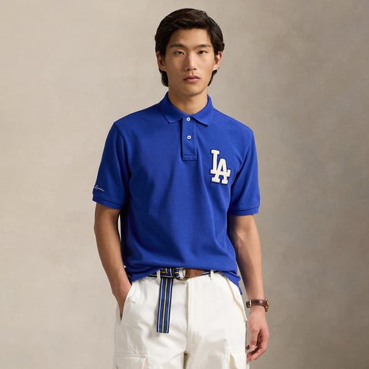 Dodgers Polo Ralph Lauren  Polo Shirt - Royal