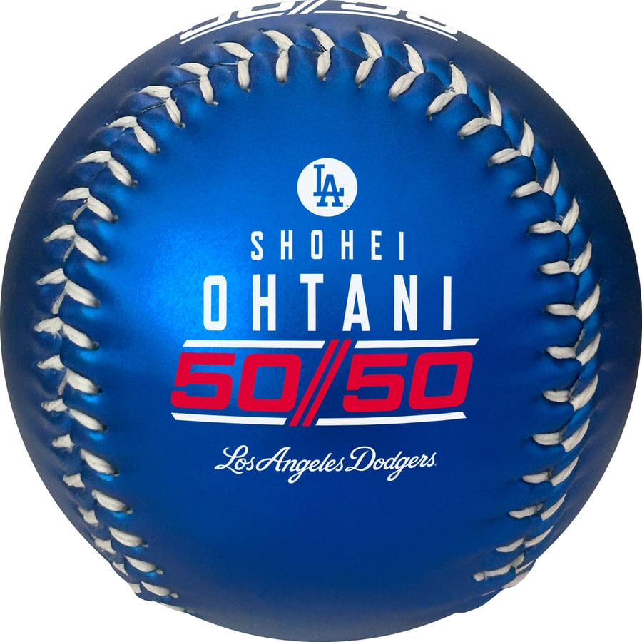 Los Angeles Dodgers Shohei Ohtani Rawlings 50/50 Club Commemorative ...