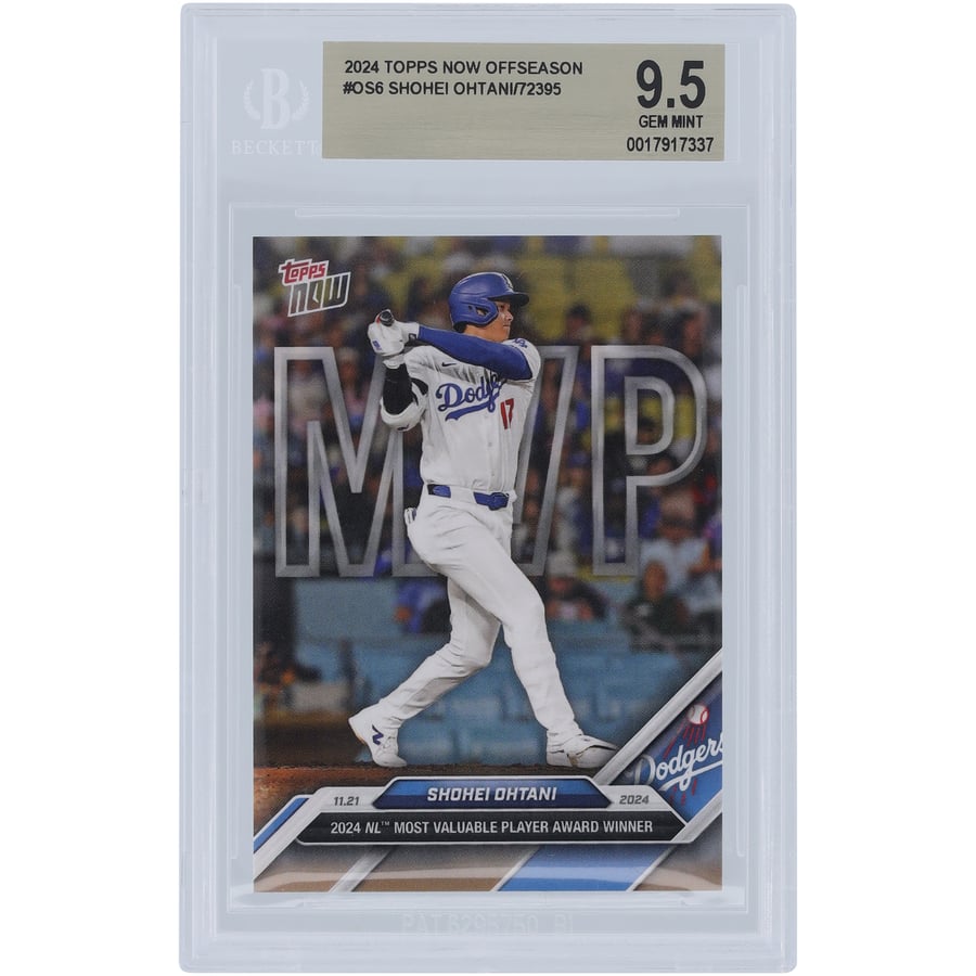 Shohei Ohtani Los Angeles Dodgers 2024 Topps Now 2024 NL Most Valuable ...