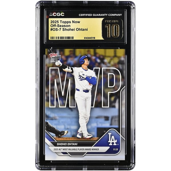 Shohei Ohtani Los Angeles Dodgers 2025 Topps Now 