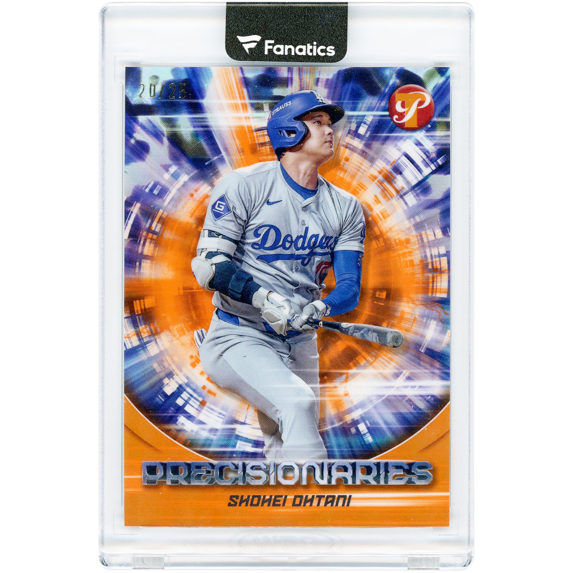 Shohei Ohtani Los Angeles Dodgers 2025 Topps Pristine Orange 