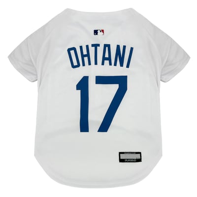 Shohei Ohtani Los Angeles Dodgers Player Pet Jersey - White