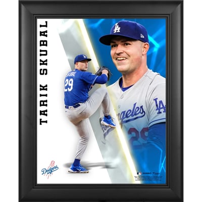 Tarik Skubal Los Angeles Dodgers Fanatics Authentic Framed 13" x 16" Radiance Collage