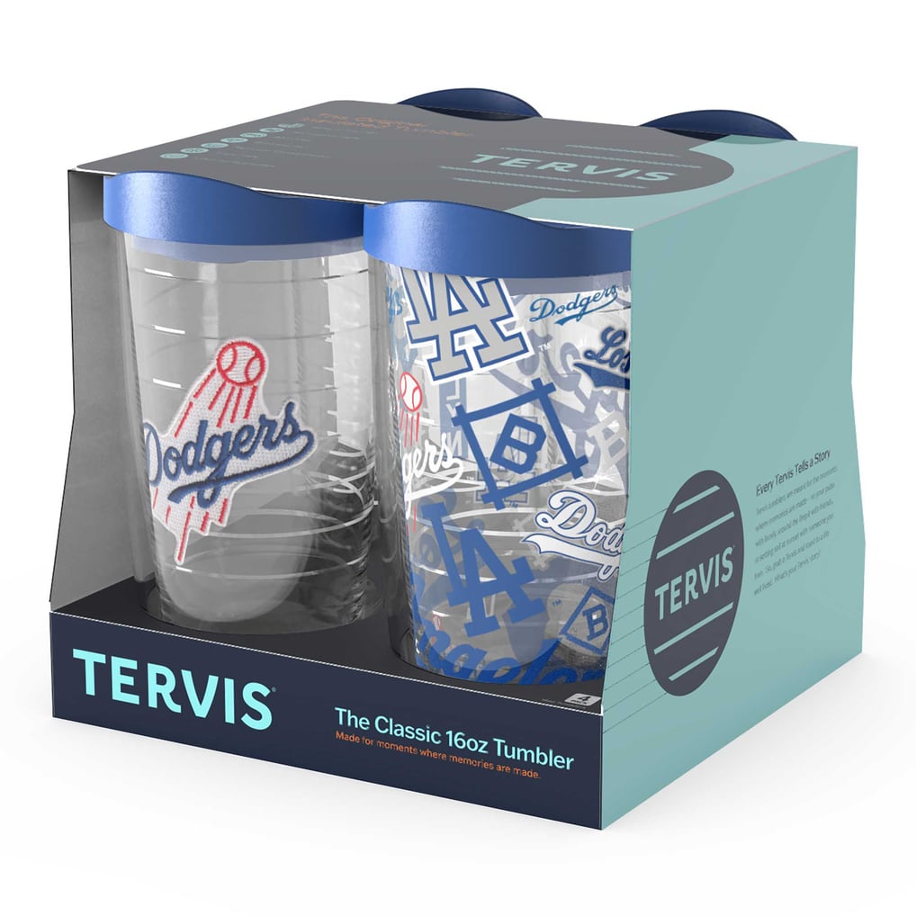 Los Angeles Dodgers Tervis Four-Pack 16oz. Classic Tumbler Set