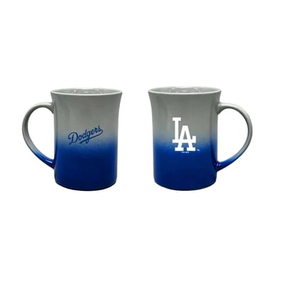 Los Angeles Dodgers The Memory Company Two-Pack 15oz. Ceramic Ombre Mug Set