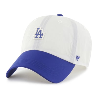 Los Angeles Dodgers '47 Unisex Modernia Clean Up Adjustable Hat - White/Royal