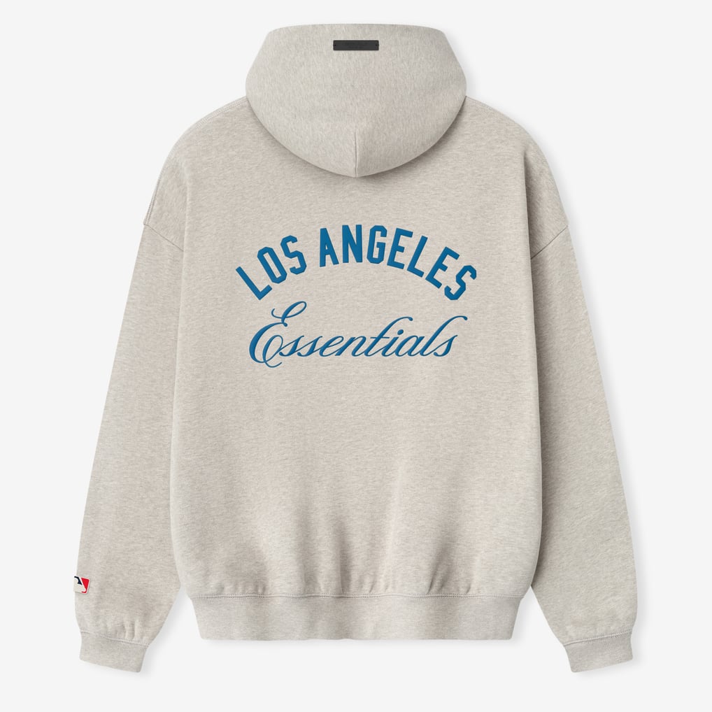 Unisex Los Angeles Dodgers Fear of God x MLB Heather Gray Sport Hoodie
