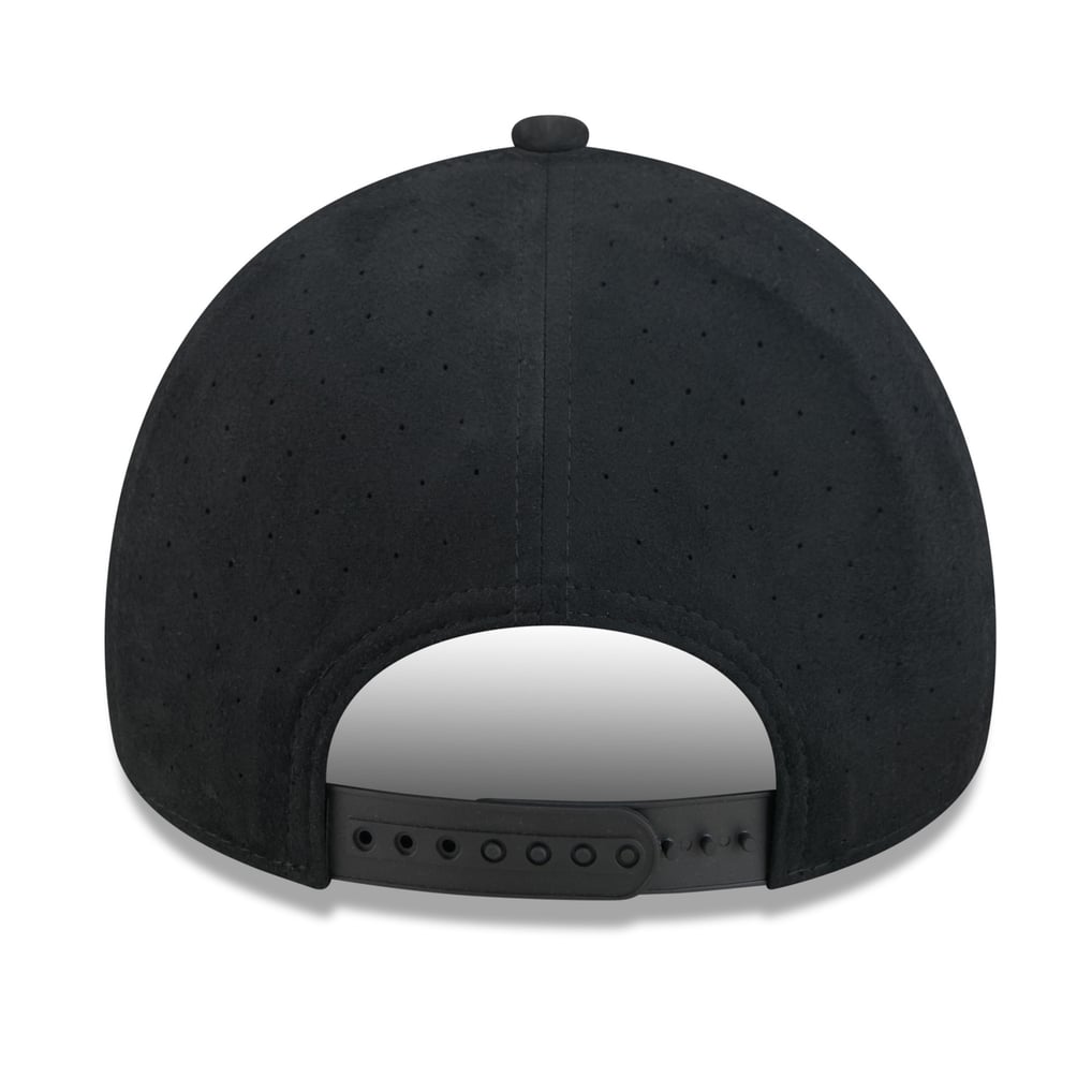 Los Angeles Dodgers New Era Unisex Script Text 9FORTY A-Frame Adjustable Hat - Black