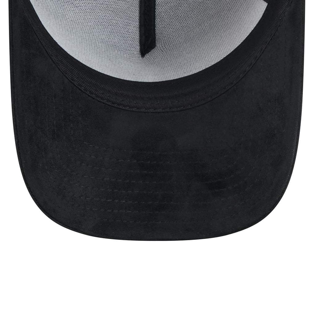 Los Angeles Dodgers New Era Unisex Script Text 9FORTY A-Frame Adjustable Hat - Black