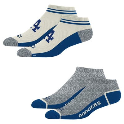 Los Angeles Dodgers Starter Unisex Two-Pack Double Play Ankle Socks