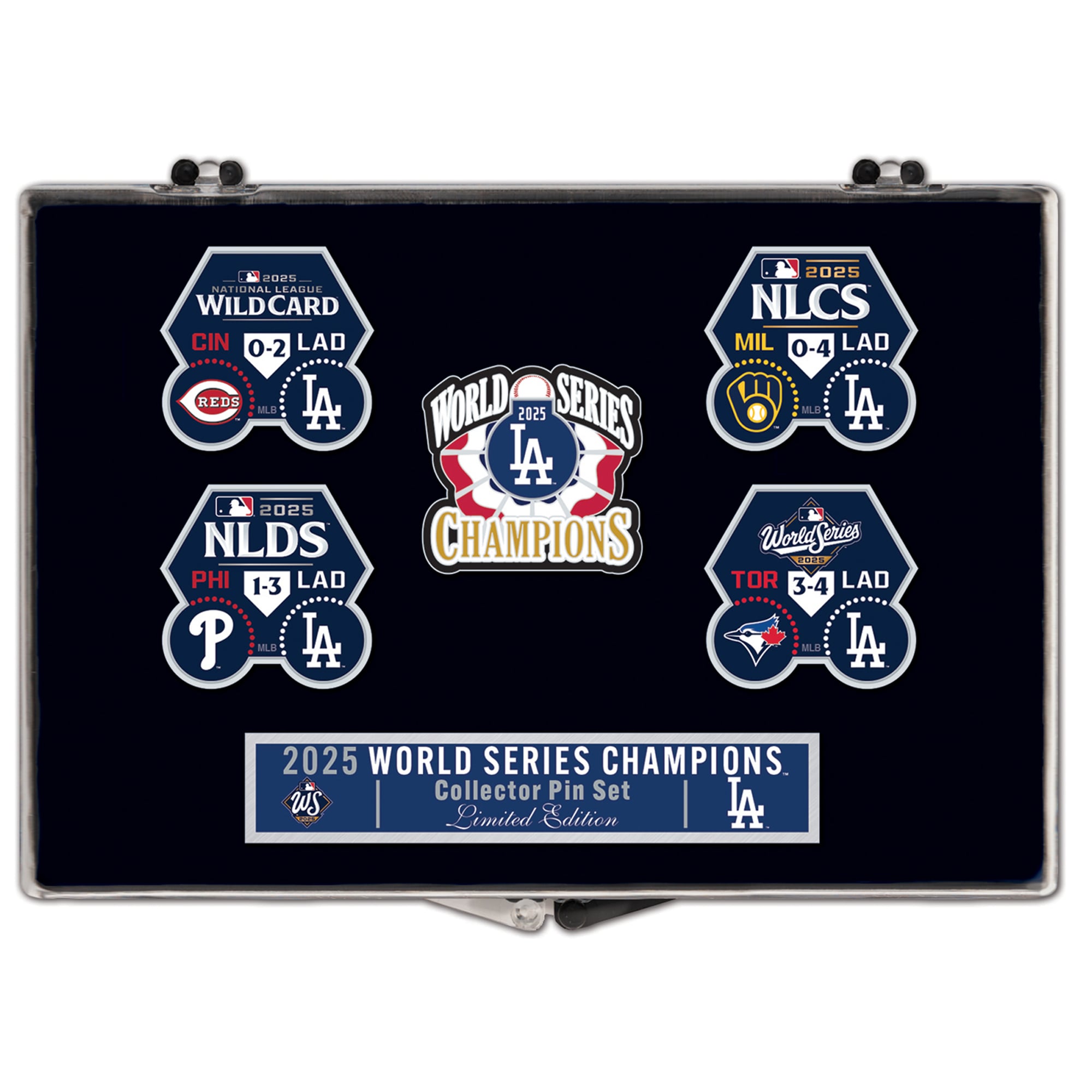 Los Angeles Dodgers WinCraft 2025 World Series Champions Five 