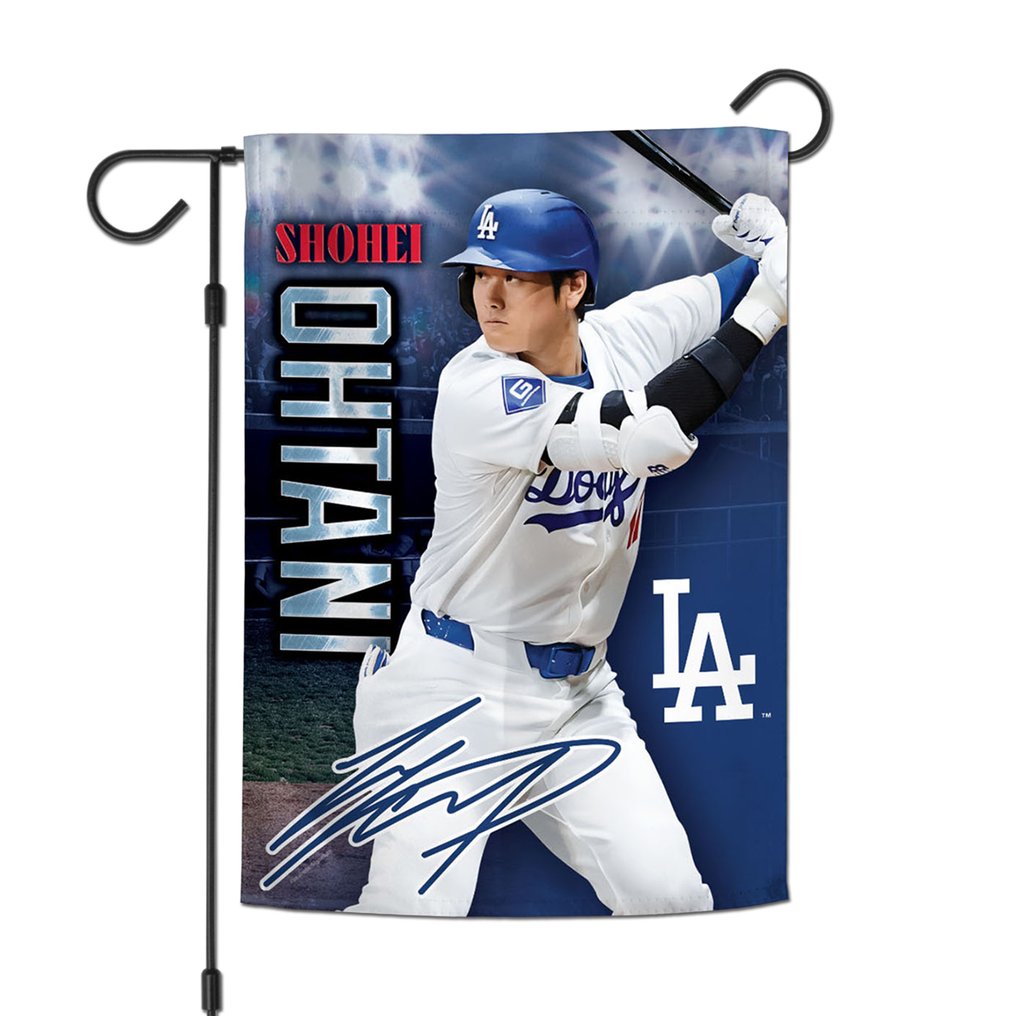 Bandiera Da Giardino Double Face Los Angeles Angels – 31.8x45.7 Cm Ufficiale MLB