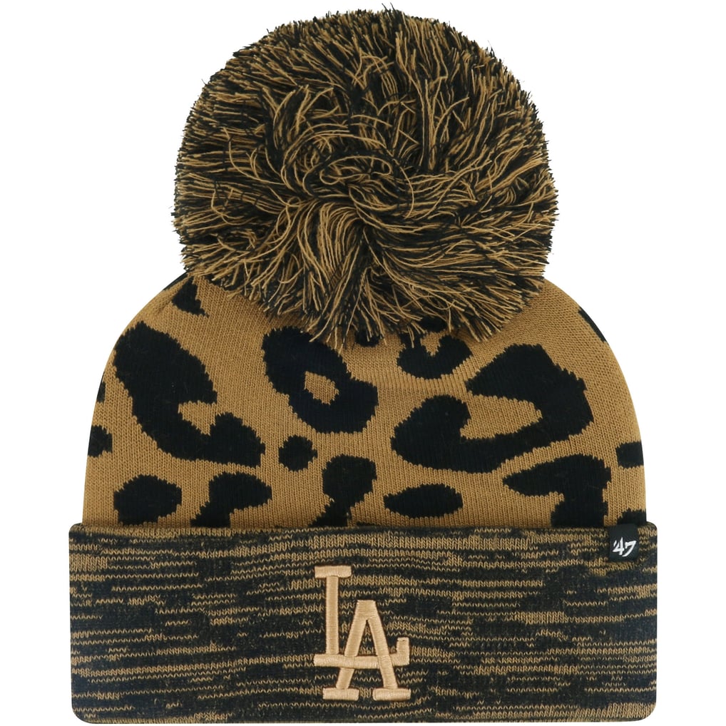 LA Dodgers Leopard Beanie Women main image 2