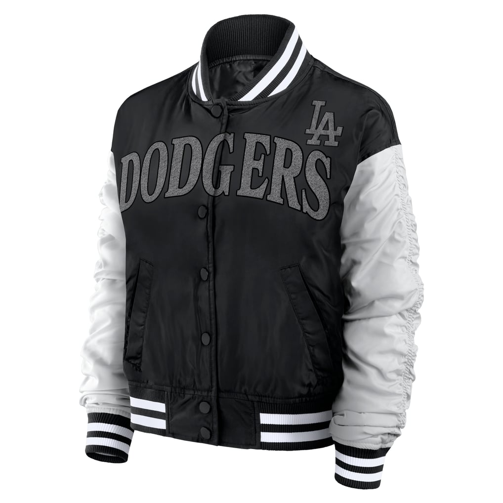  Los Angeles Dodgers Fanatics Women's Elements Wave Full-Snap Jacket - Black