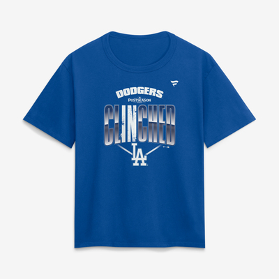 Los Angeles Dodgers Fanatics Women's 2026 MLB Postseason Locker Room T-Shirt - Royal