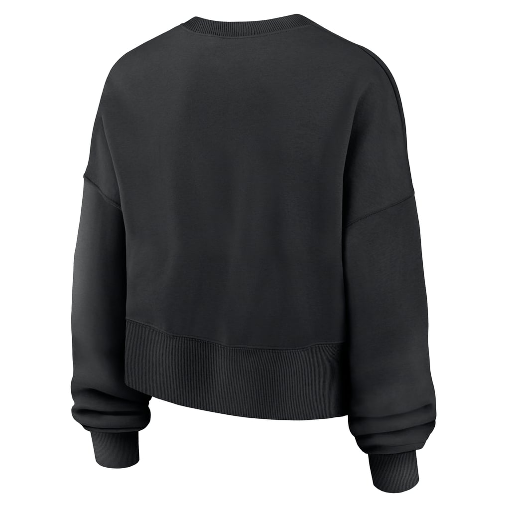 Los Angeles Dodgers Nike Women's Oversized Primetime Sweatshirt - Black