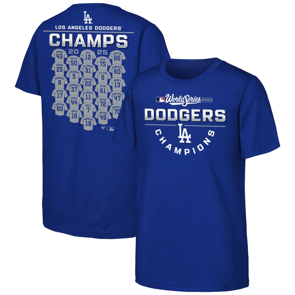 Los Angeles Dodgers Fanatics Youth 2025 World Series Champions 