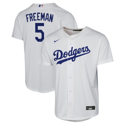 Freddie Freeman Los Angeles Dodgers Nike Youth Home Replica Jersey - White