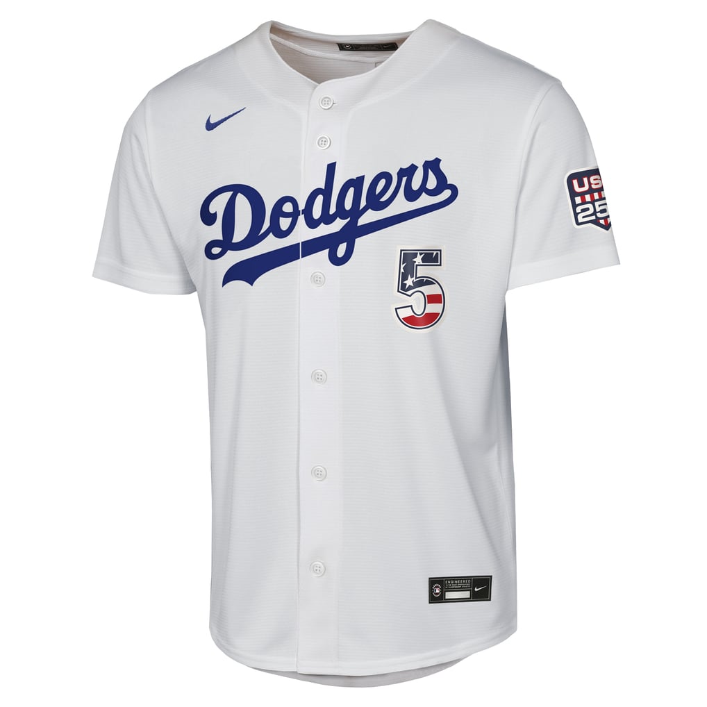 Youth Los Angeles Dodgers Freddie Freeman Nike White USA 250 