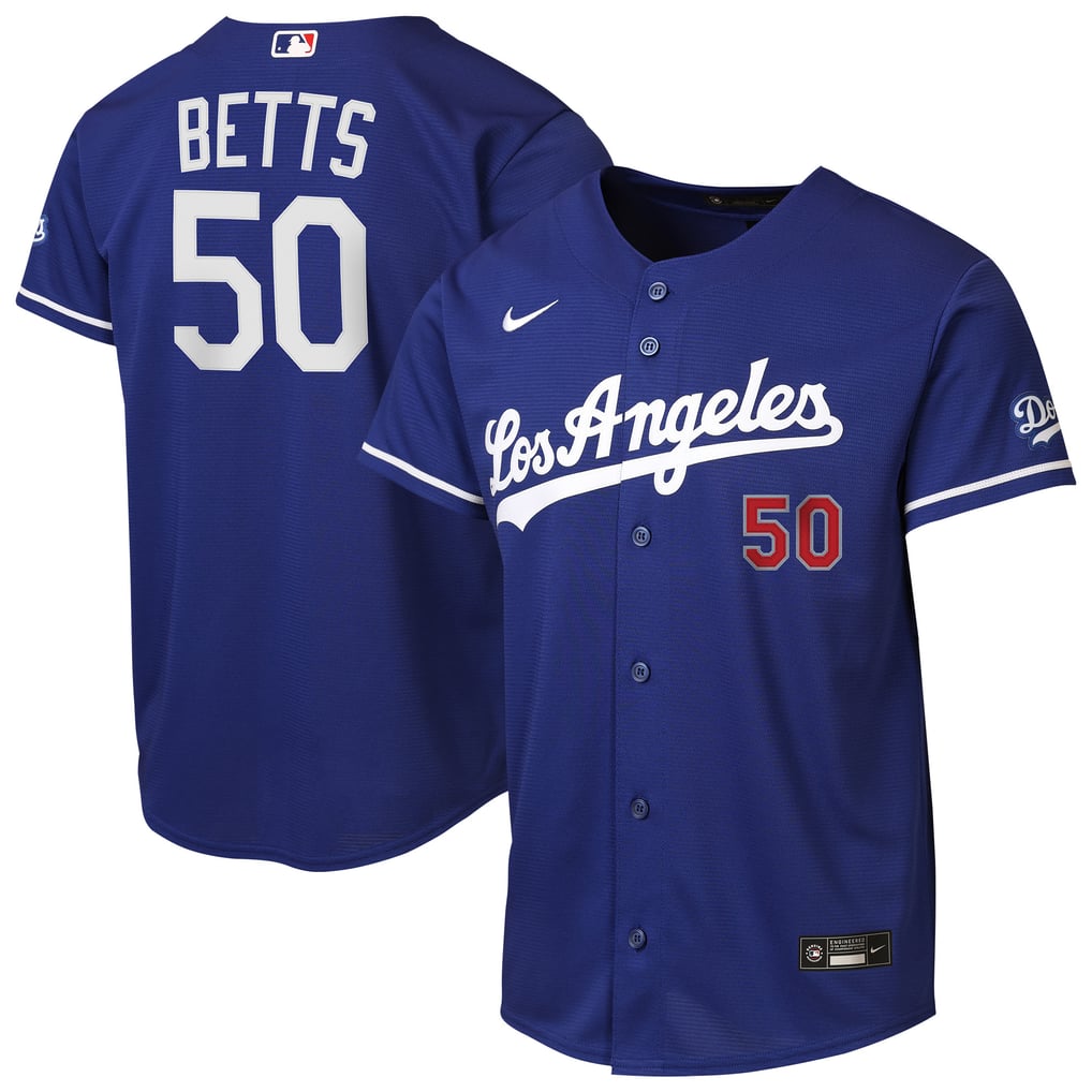 Youth Los Angeles Dodgers Mookie Betts Nike Royal Alternate