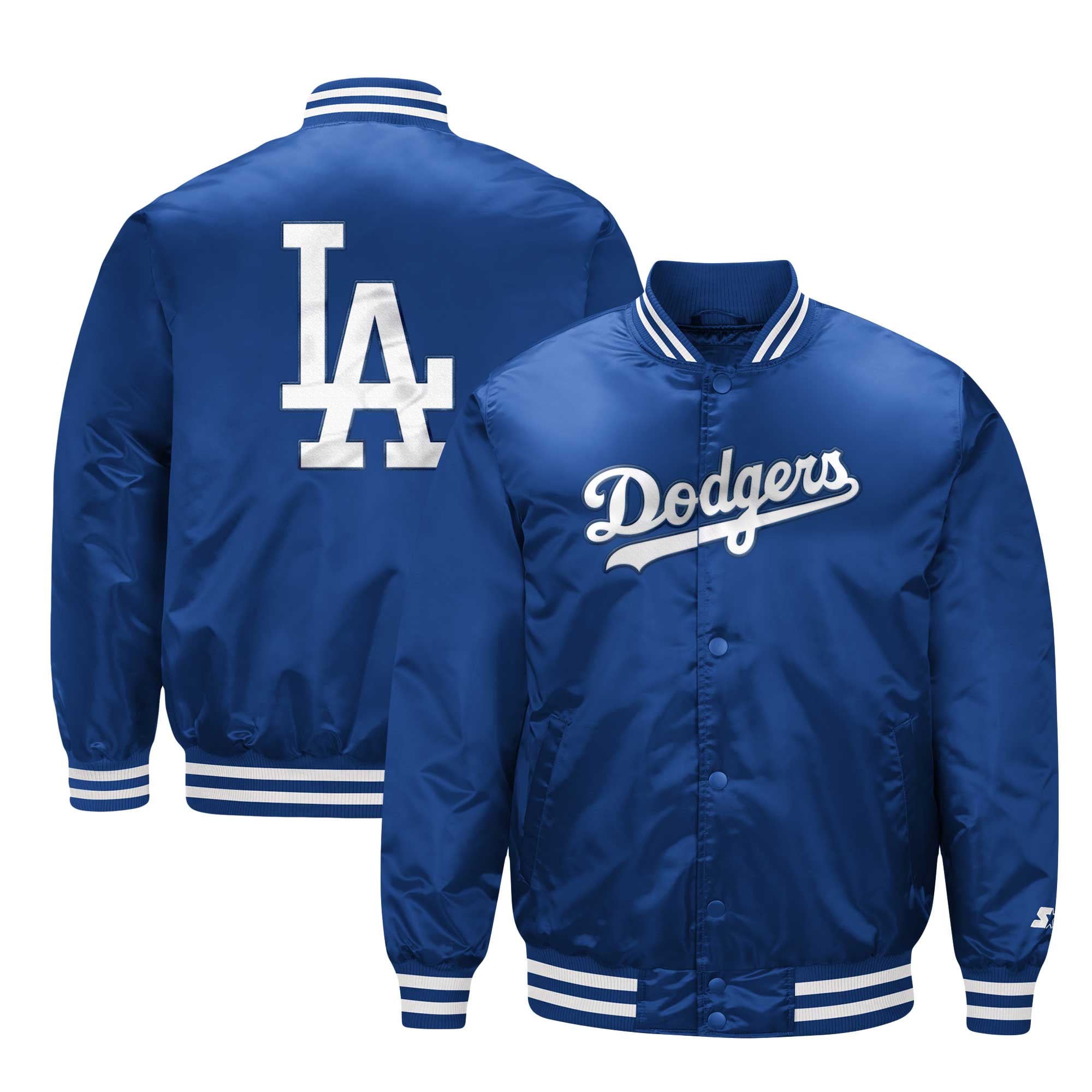 Los Angeles Dodgers Starter Youth Boys of Summer Satin Full-Snap 